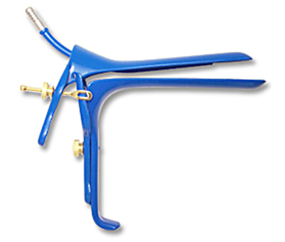 ODM One Piece Blue Coated LLETZ LEEP Graves Speculum Large - Foto 4