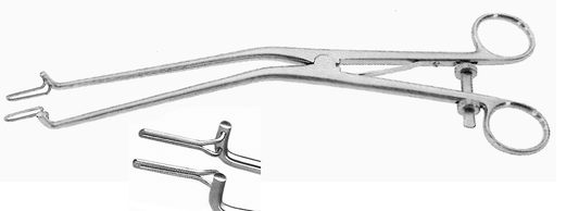 Kogan Endocervical Speculum, with Set Screw, Narrow 3mm Tips