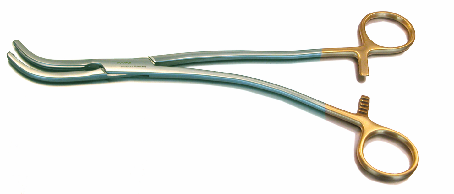 Z-Type Hysterectomy Side Curve Forceps 9.5"