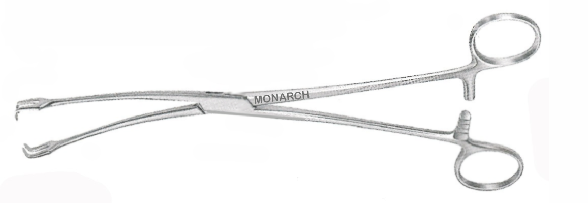 Schroeder Vullsellum Forceps, Curved