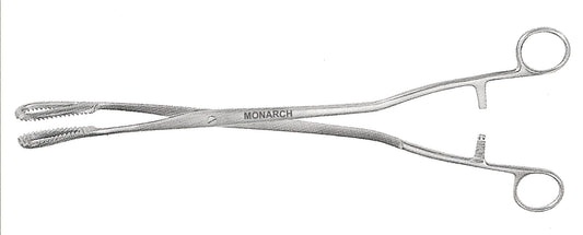 Bierer Ovum Forceps w/ratchet 16mm jaw