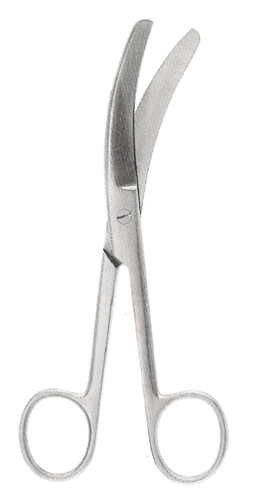 Busch Umbilical Scissors, 6.5"