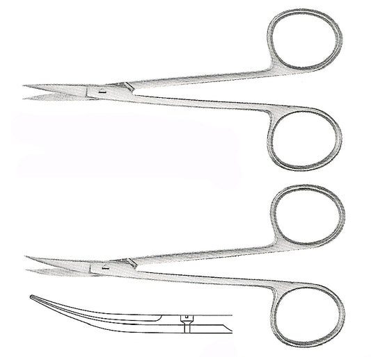 Iris Scissors, Straight, 4.5"