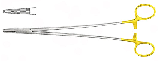 Masson Needle Holder, Straight, TC 10 1/2"