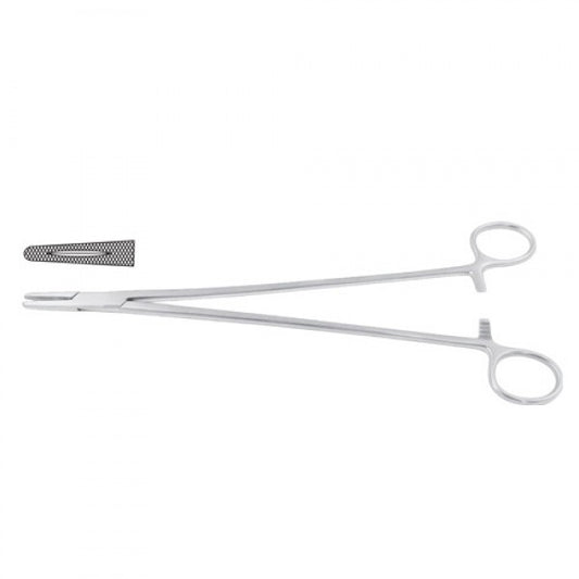 Masson Needle Holder, Serrated 10 1/2"