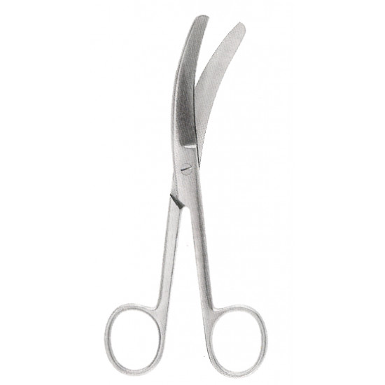 Busch Umbilical Scissors, 6.5"