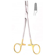 Olsen-Hegar Needle Holder, with Scissors, Straight, TC, 5.5"