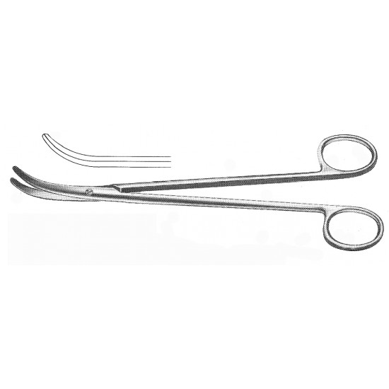 Thorek Preparation Scissors, Full Curved, 10"