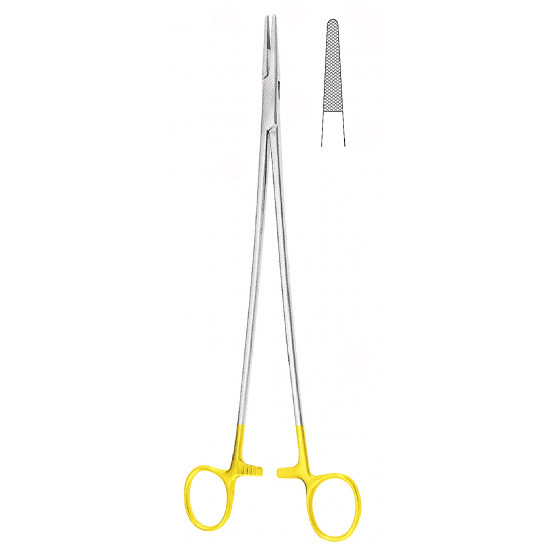 Wagensteen Needle Holder, Serrated, 11"